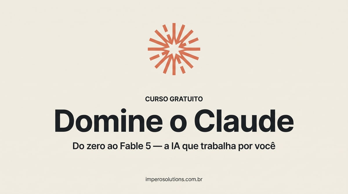 Curso gratuito: domine o Claude